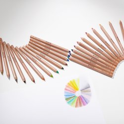 Stockmar farveblyanter sekskantet - Ass.24+1