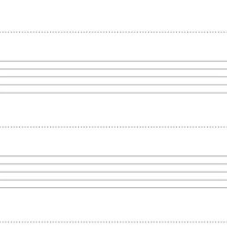 Nodehfte<br />Landskab A4, 5 nodelinjer pr. side