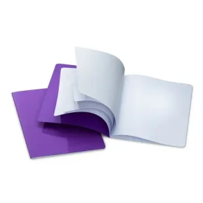 Skriveh�fte 21 x 29,7 cm<br />Blanke sider + linjerede sider