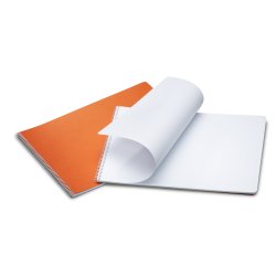 Periodehfte landskab<br />32 x 24 cm, spiralryg<br />m/ mellemlgspapir