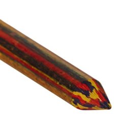 Grafit Blyant, 3 farvet (rd, gul og bl)