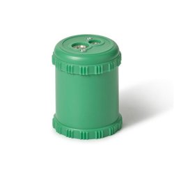 Dobbelt blyantspidser til farveblyanter 2 huller - grn