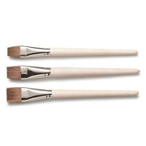 Pensel - syntetisk kohr kort skaft