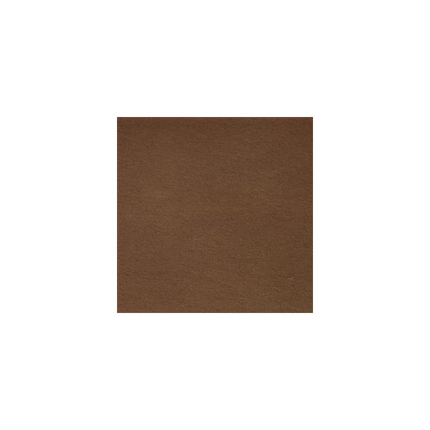 Bioland filt, uld - rd brun