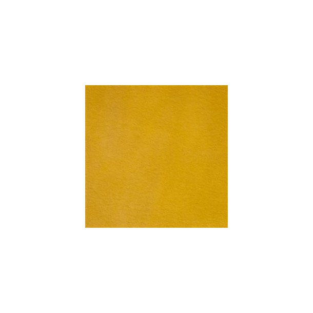 Bioland filt, uld - lys gul