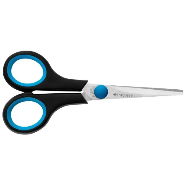 Prcis brnesaks med soft grip  til venstrehndede, 15 cm