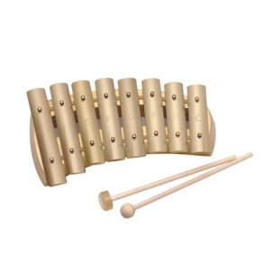 Auris klokkespil, diatonisk 8 toner