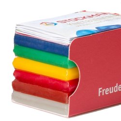 Stockmar modellerbivoks i 6 ass. farver